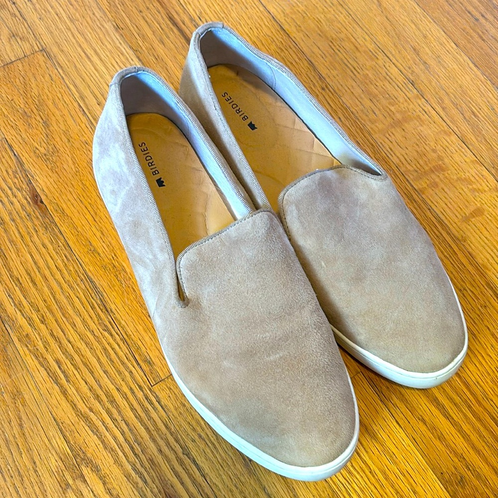 Birdies moccasins size 8 all leather